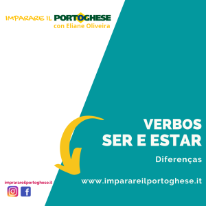 i verbi essere e stare in portoghese